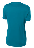 Custom Team Ladies' Short Sleeve V-Neck Performance Tee (100% Polyester)