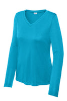 KYDD Family Ladies' Performance Long Sleeve V-Neck Tee