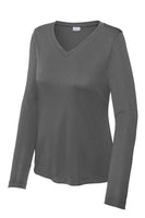 KYDD Family Ladies' Performance Long Sleeve V-Neck Tee