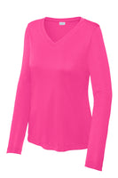 SCDDWC25 Ladies' Performance Long Sleeve V-Neck