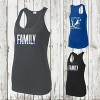 KYDD Family Ladies' Performance Racerback
