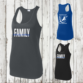 KYDD Family Ladies' Performance Racerback