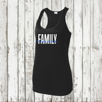 KYDD Family Ladies' Performance Racerback
