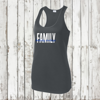 KYDD Family Ladies' Performance Racerback