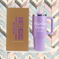Marlaw Farms 40oz Tumbler w/ Handle