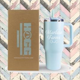 Marlaw Farms 40oz Tumbler w/ Handle