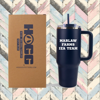 Marlaw Farms 40oz Tumbler w/ Handle