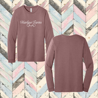 Marlaw Farms Triblend Long Sleeve Tee