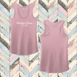 Marlaw Farms Ladies' Triblend Racerback
