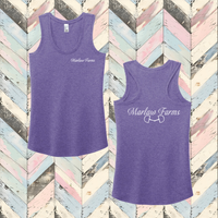 Marlaw Farms Ladies' Triblend Racerback