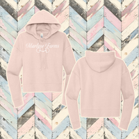 Marlaw Farms Ladies' Crop Pullover Hoodie