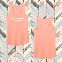 Marlaw Farms Ladies' Triblend Racerback