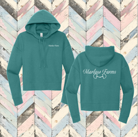 Marlaw Farms Ladies' Crop Pullover Hoodie