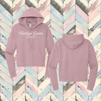 Marlaw Farms Ladies' Crop Pullover Hoodie
