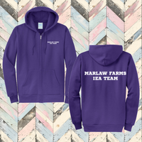 Marlaw Farms/IEA Team Full Zip Hooded Sweatshirt