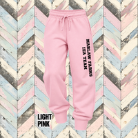Marlaw Farms/IEA Team Adult Joggers with Pockets
