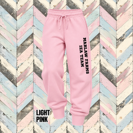 Marlaw Farms/IEA Team Adult Joggers with Pockets