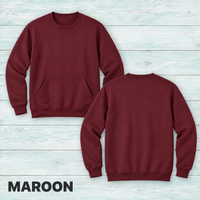 KYDDWC26 Adult Pocket Crewneck Sweatshirt
