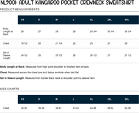 LSDDWC26 Adult Kangaroo Pocket Crewneck Sweatshirt