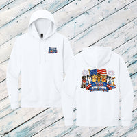 Pawsuit of Big Air Adult Pullover Hoodie