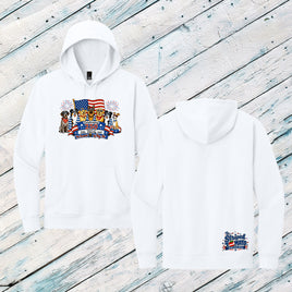 Pawsuit of Big Air Adult Pullover Hoodie