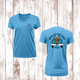 CDD Hops on the Dock Ladies' Performance V-Neck