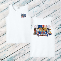 Pawsuit of Big Air Adult Tank Top