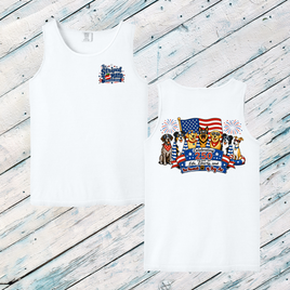 Pawsuit of Big Air Adult Tank Top