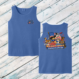 Pawsuit of the Perfect Catch Adult Tank Top
