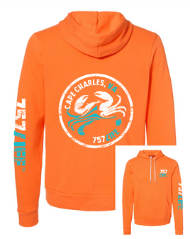 757LIFE Cape Charles Crab Pullover Hoodie