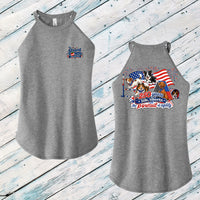 The Pawsuit of Agility Ladies' Rocker Tank