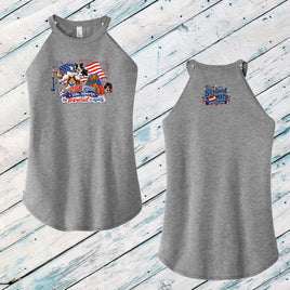 The Pawsuit of Agility Ladies' Rocker Tank