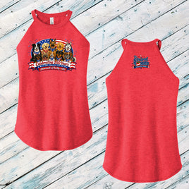 The Pawsuit of Belly Rubs Ladies' Rocker Tank