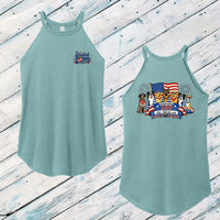 The Pawsuit of Big Air Ladies' Rocker Tank
