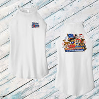 The Pawsuit of the Perfect Catch Ladies' Rocker Tank