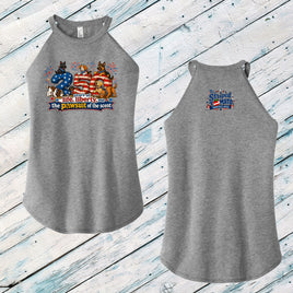 The Pawsuit of the Scent Ladies' Rocker Tank
