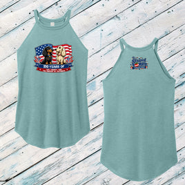 The Pawsuit of Yappiness Ladies' Rocker Tank
