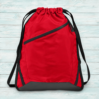 KYDDWC26 Zip It Drawstring Bag