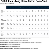 BOTBSC Adult Long Sleeve Button Down Shirt