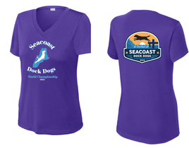 SCDDWC25 Ladies' Performance V-Neck Tee