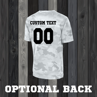 SCPW Adult Camo Hex Short Sleeve Performance Tee