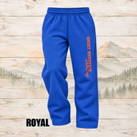SMDD Adult Open Bottom Sweatpants with Pockets