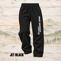 SMDD Adult Open Bottom Sweatpants with Pockets