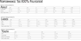 SCDDWC25 Unisex Performance Short Sleeve Tee