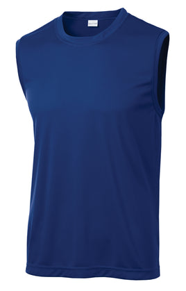 Custom Team Adult Performance Sleeveless Tee (100% Polyester)