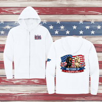 Pawsuit of Yappiness Adult Full Zip Hooded Sweatshirt