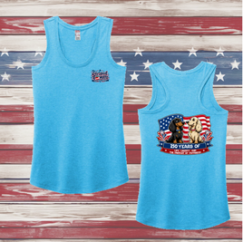 Pawsuit of Yappiness Ladies' Triblend Racerback Tank