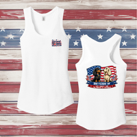 Pawsuit of Yappiness Ladies' Triblend Racerback Tank