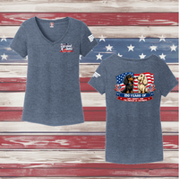 Pawsuit of Yappiness Ladies' Triblend V-Neck Tee