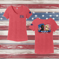Pawsuit of Yappiness Ladies' Triblend V-Neck Tee
